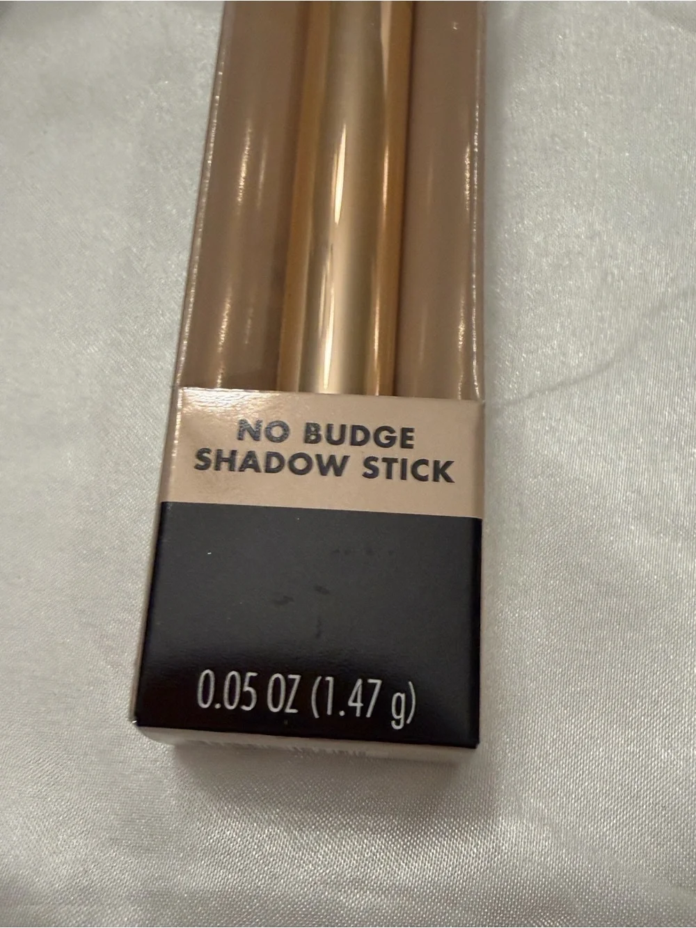 e.l.f. No Budge Shadow Stick Cream Eyeshadow‎ PERFECT PEARL Silver Gold NEW